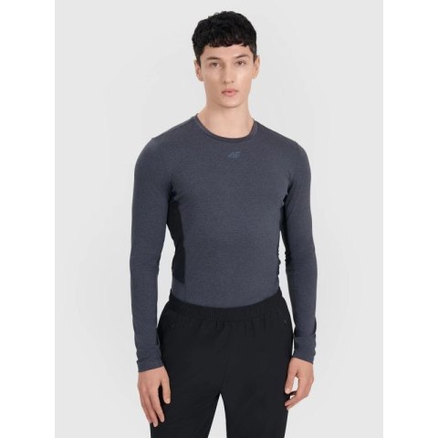 Longsleeve treningowy szybkoschnący męski 4F 4FWMM00TFLOM507-22M 4f