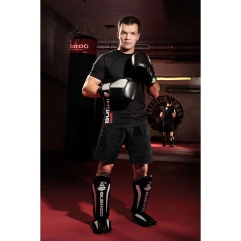 Ochraniacze na piszczele M - Phantom White DBX Bushido