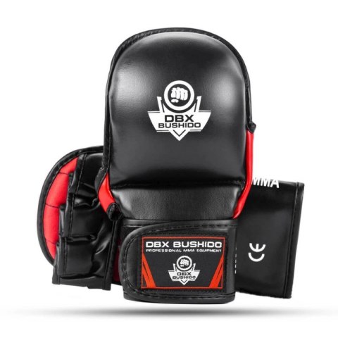 Rękawice MMAsparingowe S/M - Phantom Red - Valor Series DBX Bushido