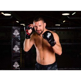 Rękawice MMAsparingowe S/M - Phantom Red - Valor Series DBX Bushido