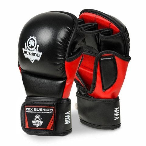 Rękawice MMAsparingowe S/M - Phantom Red - Valor Series DBX Bushido