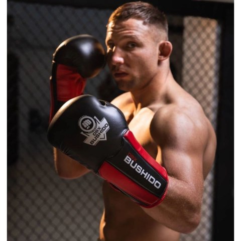 Rękawice bokserskie 12oz - Phantom Red - Valor Series DBX Bushido