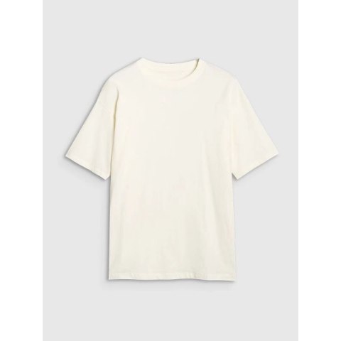 T-shirt oversize gładki damski 4F 4FRSS25TTSHF2694-11S 4f