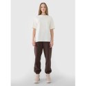 T-shirt oversize gładki damski 4F 4FRSS25TTSHF2694-11S 4f
