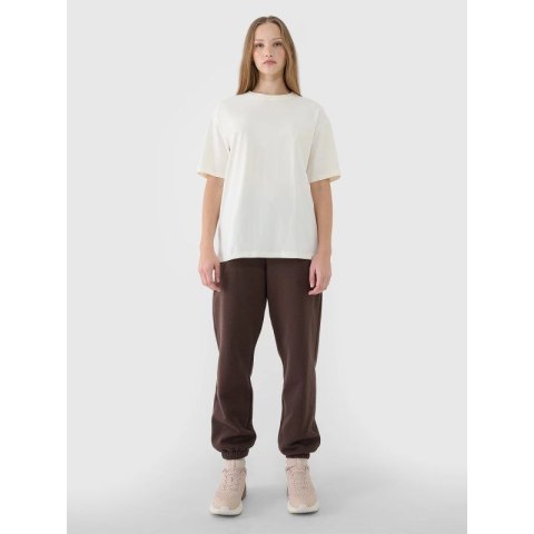 T-shirt oversize gładki damski 4F 4FRSS25TTSHF2694-11S 4f