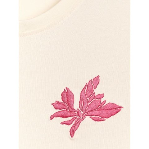 T-shirt regular z nadrukiem damski 4F 4FRSS25TTSHF2693-11S 4f
