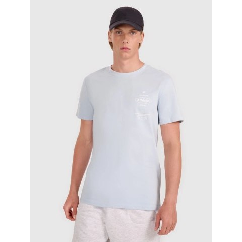 T-shirt regular z nadrukiem męski 4F 4FRSS25TTSHM2688-34S 4f