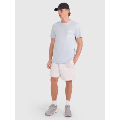 T-shirt regular z nadrukiem męski 4F 4FRSS25TTSHM2688-34S 4f