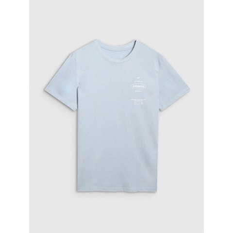 T-shirt regular z nadrukiem męski 4F 4FRSS25TTSHM2688-34S 4f
