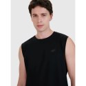 Tank top regular gładki męski 4F 4FWMM00TSLEM125-20S 4f