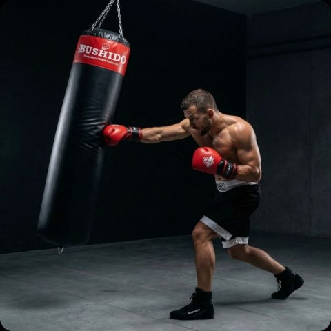 Worek bokserski - 130 Red - 130 cm / 30 kg DBX Bushido