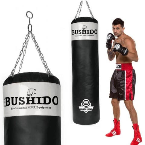 Worek bokserski - 140 White - 140 cm / 40 kg DBX Bushido