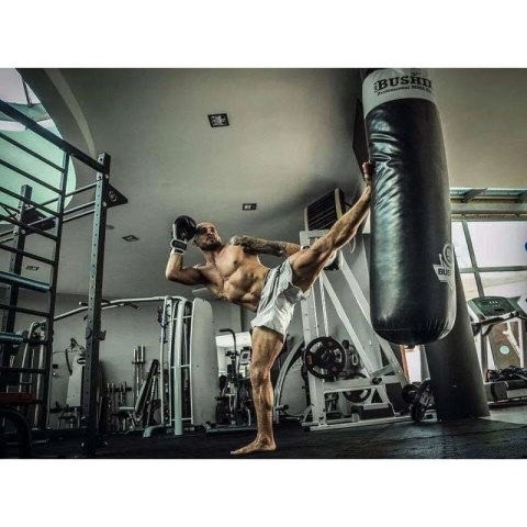 Worek bokserski - 140 White - 140 cm / 40 kg DBX Bushido