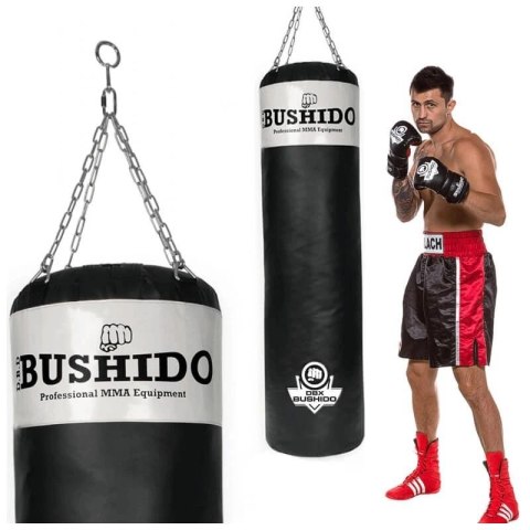 Worek bokserski - 140 White - 140 cm / 40 kg DBX Bushido