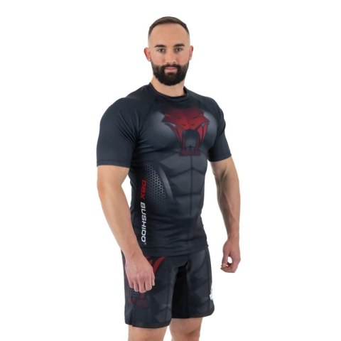 Koszulka kompresyjna "Snake" typu Rashguard powstała z materiału DBX MORE DRY M DBX Bushido