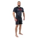 Koszulka kompresyjna "Snake" typu Rashguard powstała z materiału DBX MORE DRY M DBX Bushido