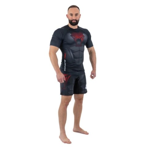 Koszulka kompresyjna "Snake" typu Rashguard powstała z materiału DBX MORE DRY M DBX Bushido