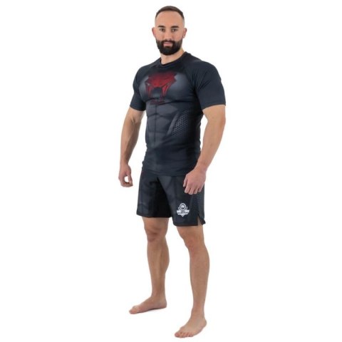 Koszulka kompresyjna "Snake" typu Rashguard powstała z materiału DBX MORE DRY M DBX Bushido