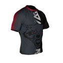 Koszulka kompresyjna "Wolf" typu Rashguard powstała z materiału DBX MORE DRY XL DBX Bushido