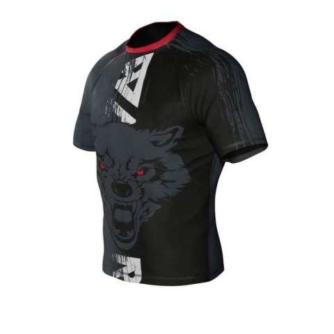 Koszulka kompresyjna "Wolf" typu Rashguard powstała z materiału DBX MORE DRY XL DBX Bushido