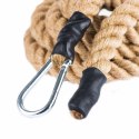 Lina do wspinania, CLIMBING ROPE - Jutowa - 3 m DBX Bushido