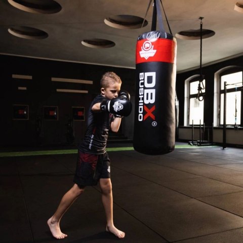 Worek bokserski dla dzieci - Junior Red - 80 cm / 15 kg DBX Bushido