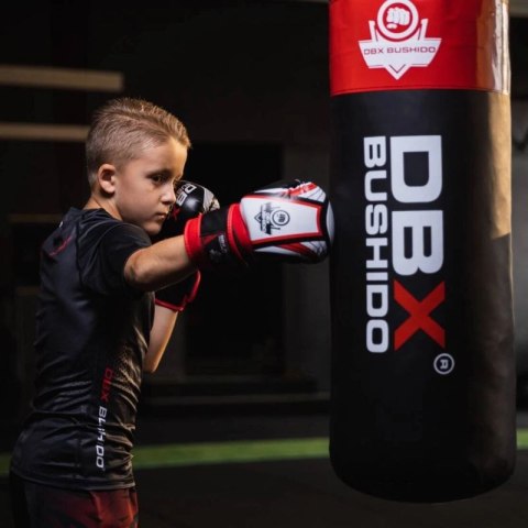 Worek bokserski dla dzieci - Junior Red - 80 cm / 15 kg DBX Bushido