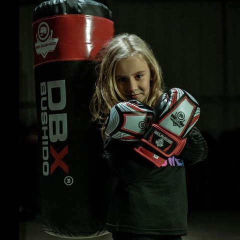 Worek bokserski dla dzieci - Junior Red - 80 cm / 15 kg DBX Bushido