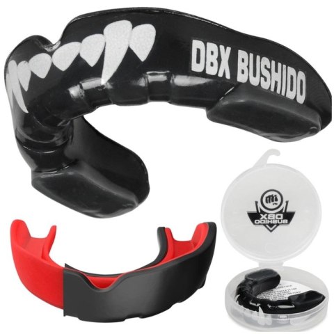 Żelowy ochraniacz na zęby + pudełko - Kły | GelTech DBX Bushido