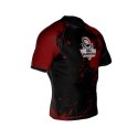 Koszulka kompresyjna "Blood" typu Rashguard powstała z materiału DBX MORE DRY M DBX Bushido