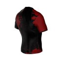 Koszulka kompresyjna "Blood" typu Rashguard powstała z materiału DBX MORE DRY M DBX Bushido
