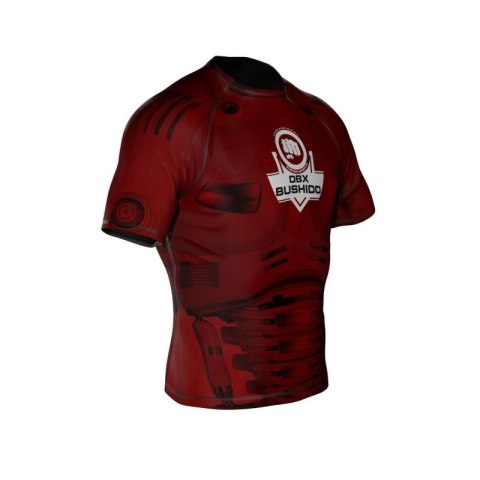 Koszulka kompresyjna "Cyborg" typu Rashguard powstała z materiału DBX MORE DRY M DBX Bushido
