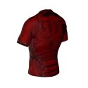Koszulka kompresyjna "Cyborg" typu Rashguard powstała z materiału DBX MORE DRY M DBX Bushido