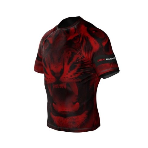 Koszulka kompresyjna "Leone" typu Rashguard powstała z materiału DBX MORE DRY M DBX Bushido