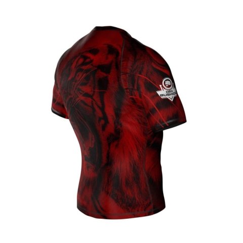 Koszulka kompresyjna "Leone" typu Rashguard powstała z materiału DBX MORE DRY M DBX Bushido