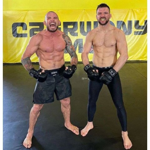 Rękawice MMAsparingowe M - Black Master - Valor Series DBX Bushido