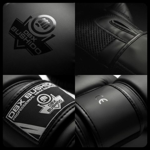 Rękawice bokserskie 10oz - Black Master - Valor Series DBX Bushido