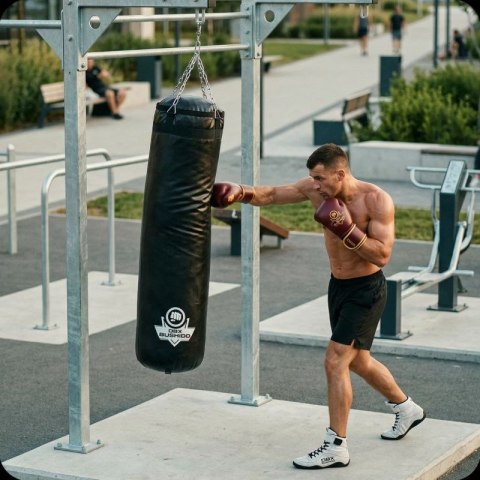 Worek bokserski - 140 Black - 140 cm / 40 kg DBX Bushido