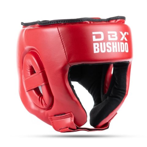 Kask Bokserski Turniejowy CZERWONY DBX Bushido