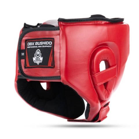 Kask Bokserski Turniejowy CZERWONY DBX Bushido