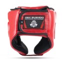 Kask Bokserski Turniejowy CZERWONY DBX Bushido