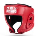 Kask Bokserski Turniejowy CZERWONY DBX Bushido