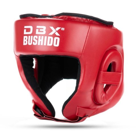 Kask Bokserski Turniejowy CZERWONY DBX Bushido