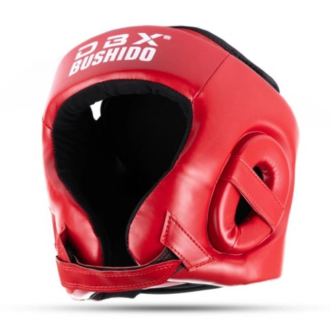 Kask Bokserski Turniejowy CZERWONY DBX Bushido