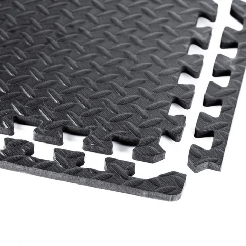Mata Treningowa - Do Ćwiczeń i Pod Sprzęt - Puzzle 120 x 120 cm - 12mm DBX Bushido