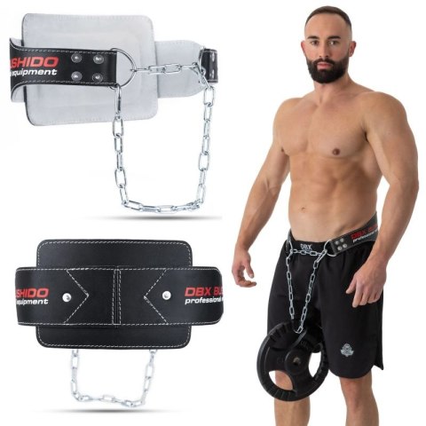 PAS OBCIĄŻENIOWY DIP BELT ZE SKÓRY NATURALNEJ DBX-WB1 DBX Bushido