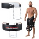 PAS OBCIĄŻENIOWY DIP BELT ZE SKÓRY NATURALNEJ DBX-WB2 DBX Bushido