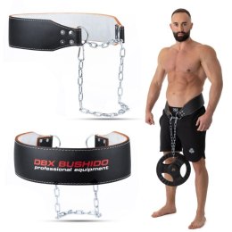 PAS OBCIĄŻENIOWY DIP BELT ZE SKÓRY NATURALNEJ DBX-WB2 DBX Bushido