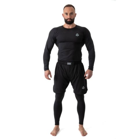 Rashguard długi rękaw czarny BlackRSL - S DBX Bushido