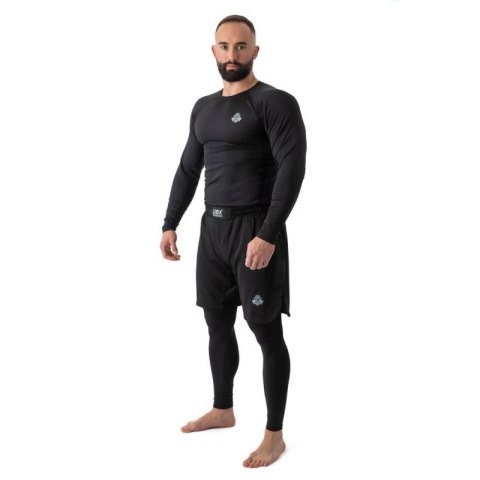 Rashguard długi rękaw czarny BlackRSL - S DBX Bushido